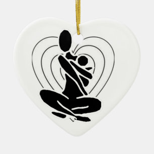 Yoga Mama Ornament