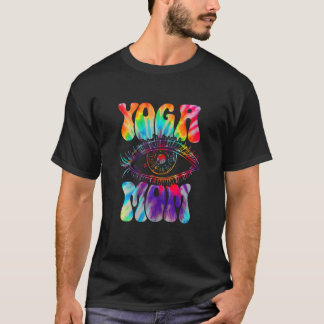 Yoga-Mama Vintage-Tie-Dye Hippie spirituell Yogi T-Shirt