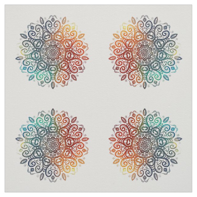 Yoga Mandala Stoff (Muster)