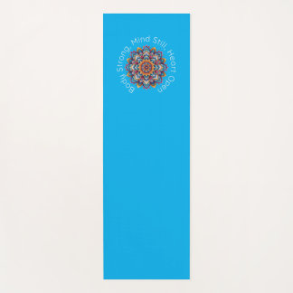 Yoga Mantra Mandala Design Mat Yogamatte