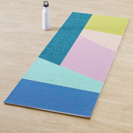 Yoga Mat (abstrakt geometrische Formen) Yogamatte