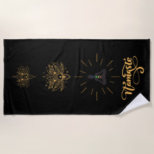 Yoga Mat ASANA, YOGA, Ganesha Strandtuch