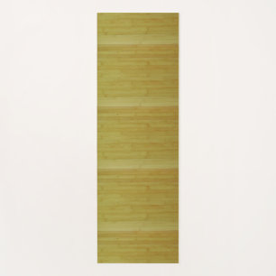 Yoga Mat - Bamboo Floor Boards Yogamatte