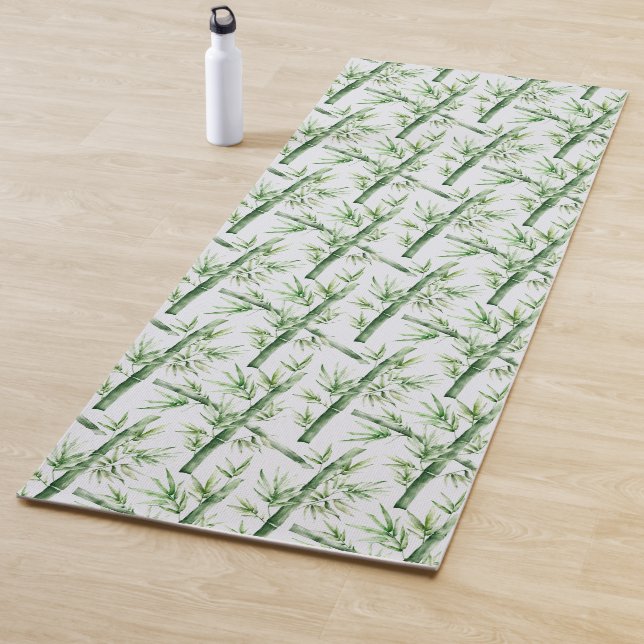 Yoga Mat Bamboo Print Yogamatte (Beispiel)