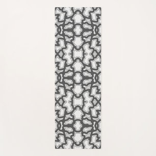 Yoga Mat - Ein Schwarz-weißes klassisches Design Yogamatte