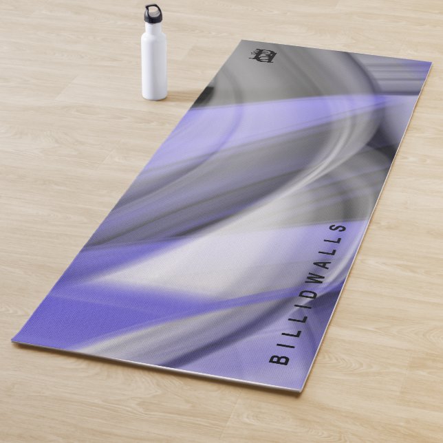 Yoga Mat Fitness Abstrakt Lavendel Violet Yogamatte (Beispiel)