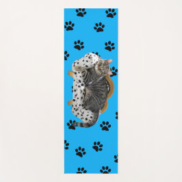 Yoga Mat Lazy Cat w/Paws Yogamatte