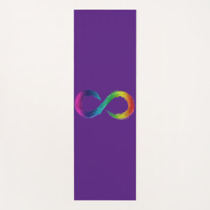 Yoga mat (lila) - Bewusstsein für Autismus Yogamatte