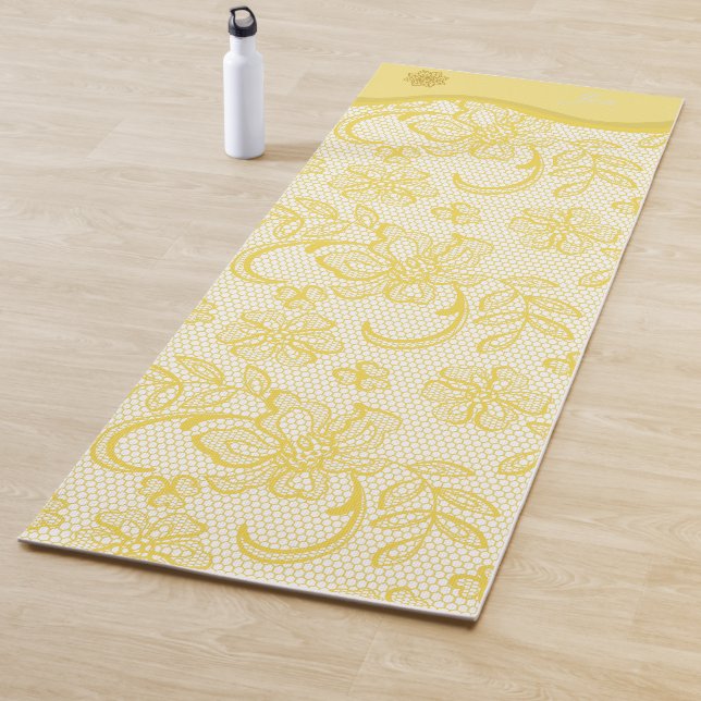 Yoga Mat mit OM und Mandala Yogamatte (Beispiel)