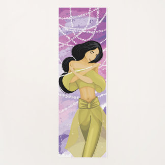 Yoga Mat mit Tänzerin aus dem Osten Yogamatte