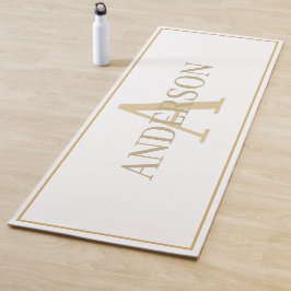 Yoga Mat - Monogrammname anpassen Yogamatte