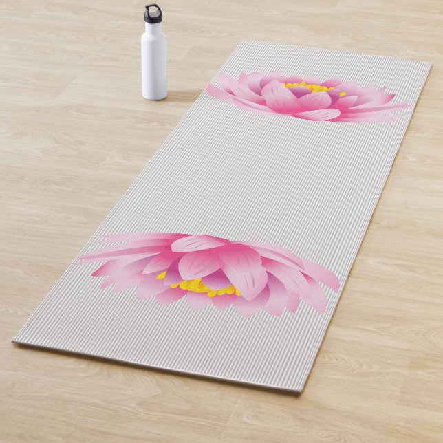 Yoga Mat - Pink Lotus Blume Yogamatte (Beispiel)