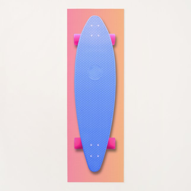 Yoga Mat Skateboard Yogamatte (Vorderseite)
