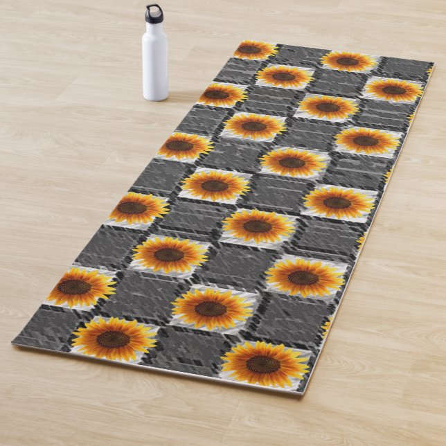 Yoga Mat Sonnenblume Yogamatte (Beispiel)