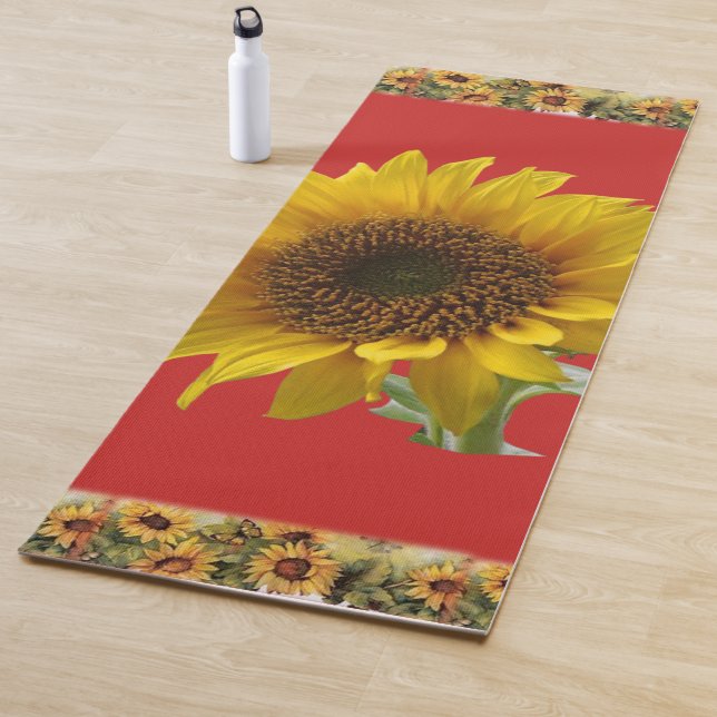 Yoga Mat Sonnenblume Yogamatte (Beispiel)