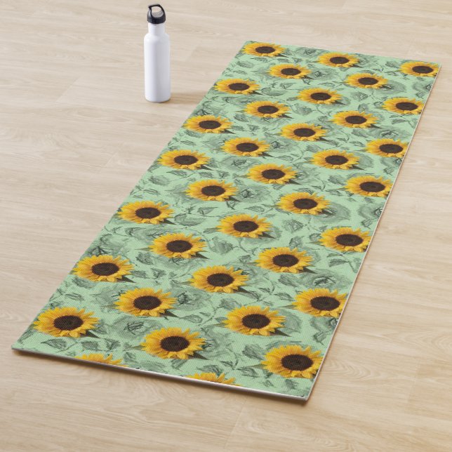Yoga Mat Sonnenblume Yogamatte (Beispiel)