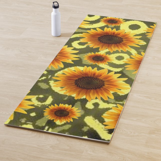 Yoga Mat Sonnenblume Yogamatte (Beispiel)