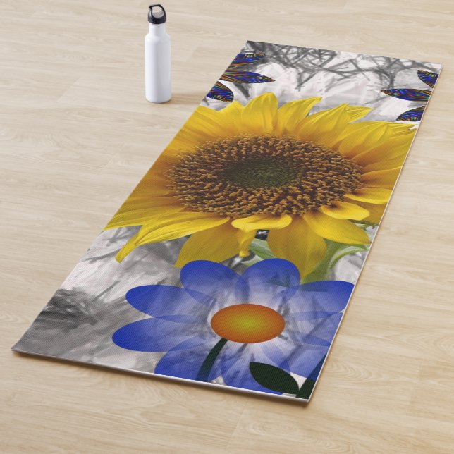 Yoga Mat Sonnenblume Yogamatte (Beispiel)