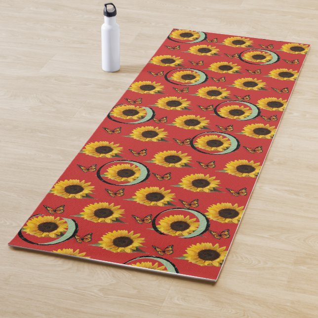 Yoga Mat Sonnenblume Yogamatte (Beispiel)