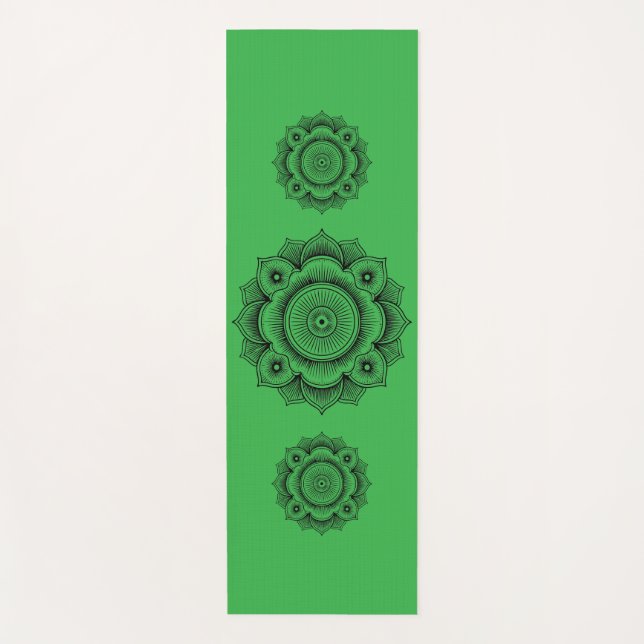Yoga Mat with Mandala Symbol Yogamatte (Vorderseite)