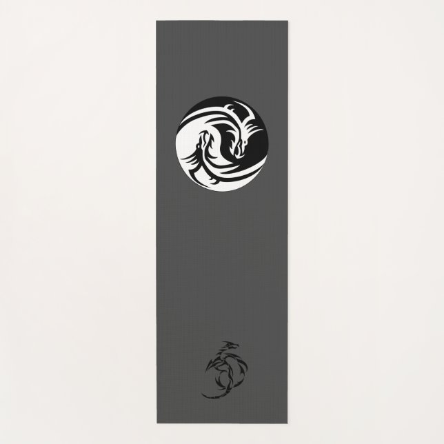 Yoga-Mat, Yin und Yang, Yin und Yang Yogamatte (Vorderseite)