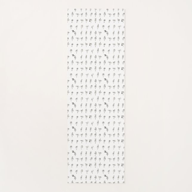 Yoga Mat Yogamatte (Vorderseite)