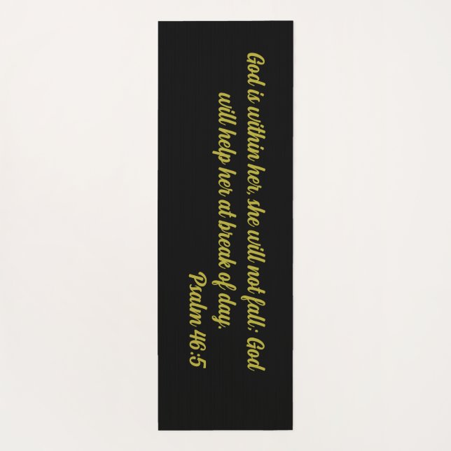 Yoga Mat Yogamatte (Rückseite)