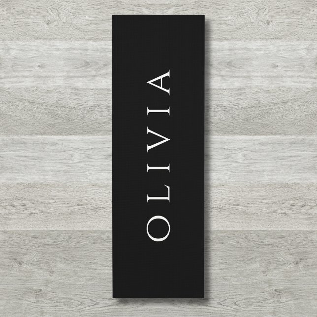 Yoga Mat Yogamatte (Black and White Yoga Mat)