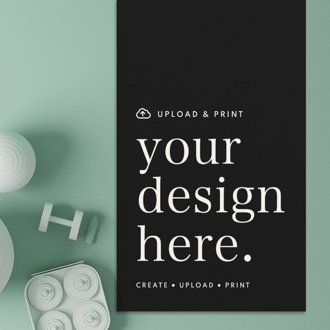 Yoga Mat Your Design Upload Yogamatte (Create, upload, print - a bespoke design mat created in your style, for business or personal use.)