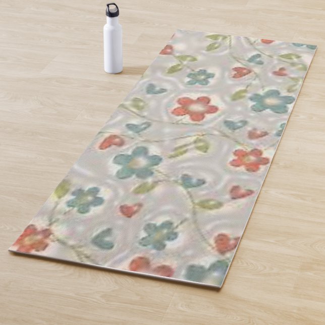Yoga Mats Floral Yogamatte (Beispiel)