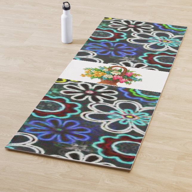 Yoga Mats Floral Yogamatte (Beispiel)