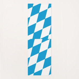 Yoga Mats mit der Flagge Bayerns Yogamatte