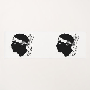 Yoga Mats mit der Flagge von Korsika Yogamatte