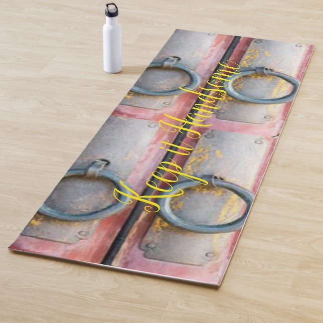 Yoga Mats Yoga Behielt es Handsome Yogamatte (Beispiel)