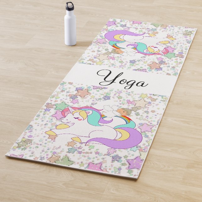 Yoga Mats Yoga Einhorn Sterne Yogamatte (Beispiel)