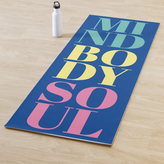 Yoga-Matte für das Soul von Mini-Körpern zum Train Yogamatte (Beispiel)