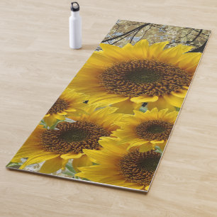 Yoga-Matte Sonnenblume Yogamatte