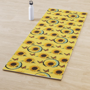 Yoga-Matte Sonnenblume Yogamatte