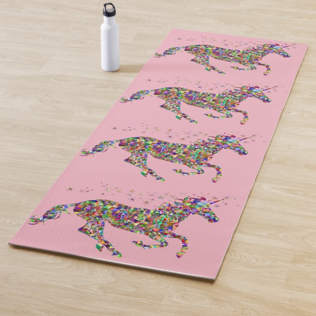 Yoga-Matten-buntes Einhorn Yogamatte (Beispiel)