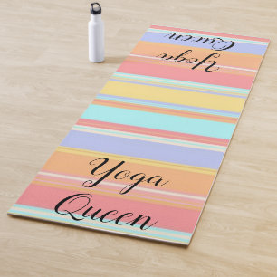 Yoga-Matten Yoga Queen Streifen Yogamatte