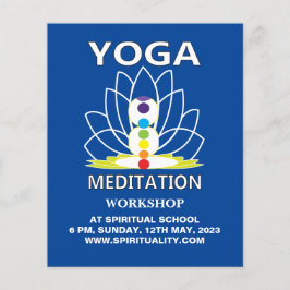 Yoga Mediation Flyer