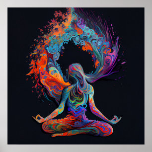 Yoga Mediation Poster