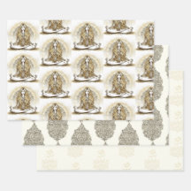 Yoga Mediation Wrapping Paper