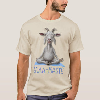 Yoga Medical Pose, Yoga Goat Lover T-Shirt