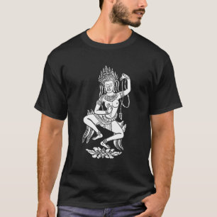 Yoga Meditation Apsara Dance Nymph Buddhistische S T-Shirt