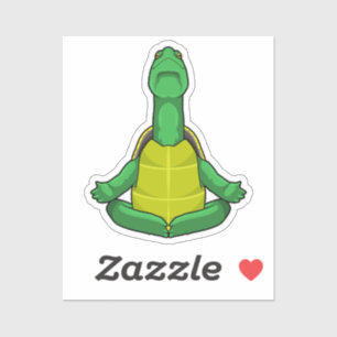 Yoga-Meditation Aufkleber