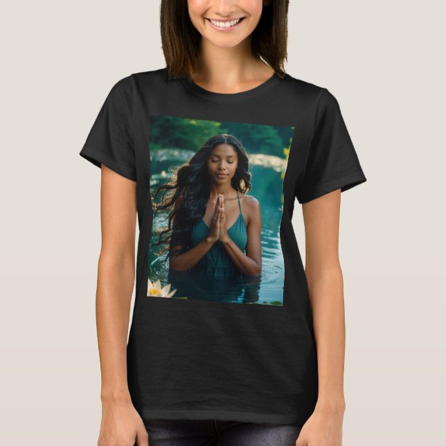 YOGA - MEDITATION - CARPE DIEM - WELLNESS T-Shirt (Vorderseite)