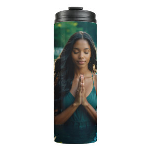 YOGA - MEDITATION - CARPE DIEM - WELLNESS THERMOSBECHER
