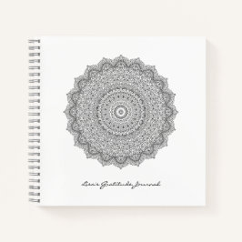 Yoga Meditation Dankbarkeit Mandala Journal Notizbuch