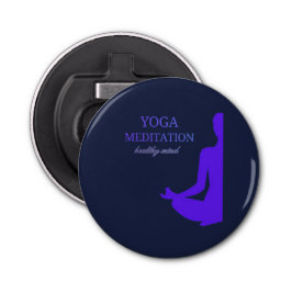 Yoga & Meditation für einen gesunden Geist Flaschenöffner